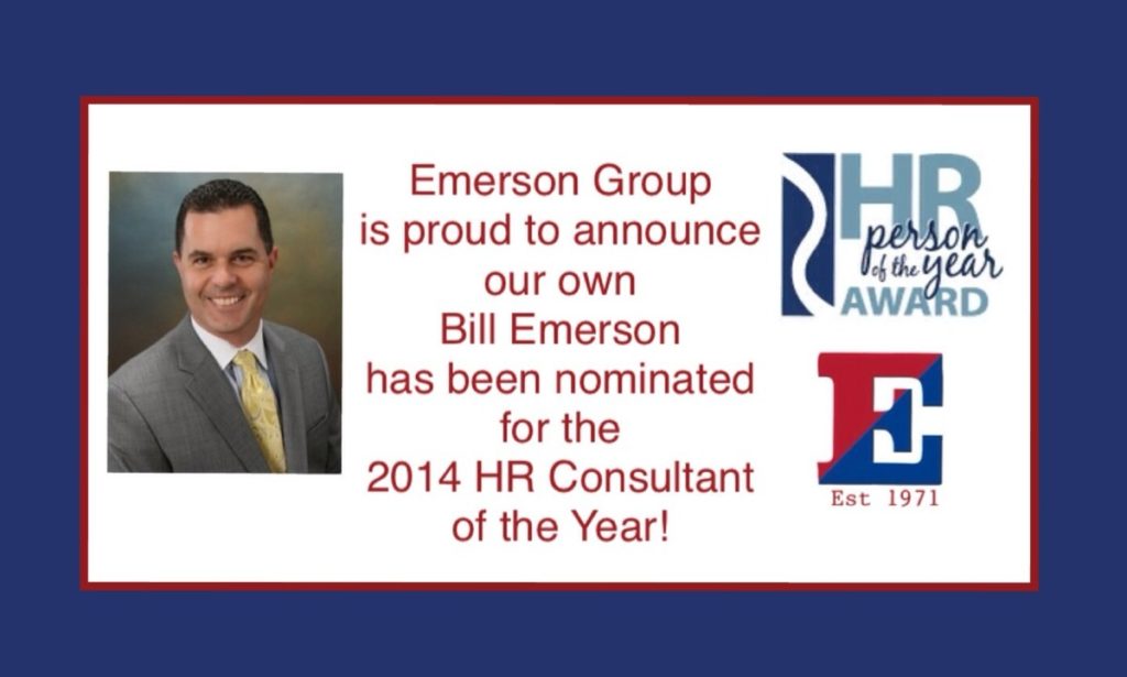 Bill Emerson HR Consultant of the Year